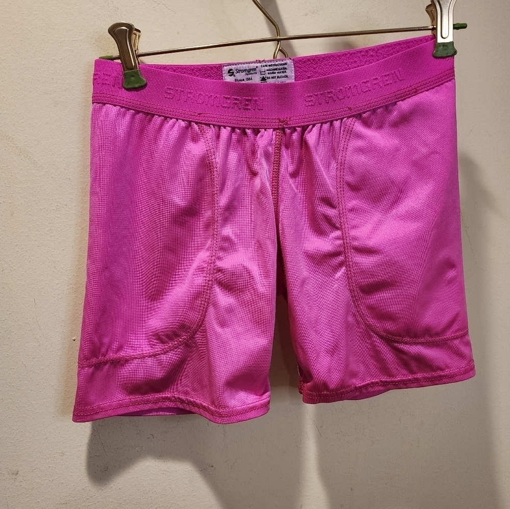 STROMGREN women's Pink athletic short size M